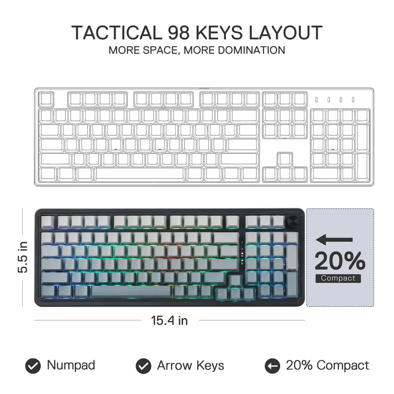 EISA K686 PRO(Side Printed PBT Keycaps)