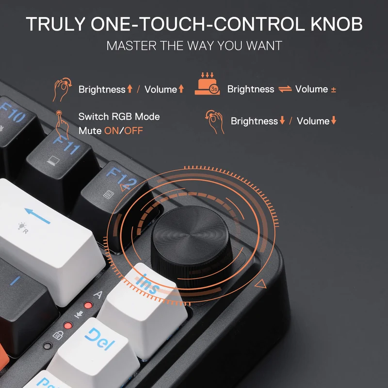 LANDSHAKER K714 (Magnetic Hall Effect Keyboard)