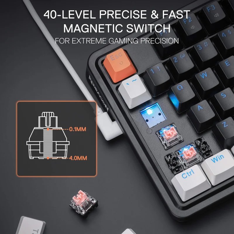 LANDSHAKER K714 (Magnetic Hall Effect Keyboard)