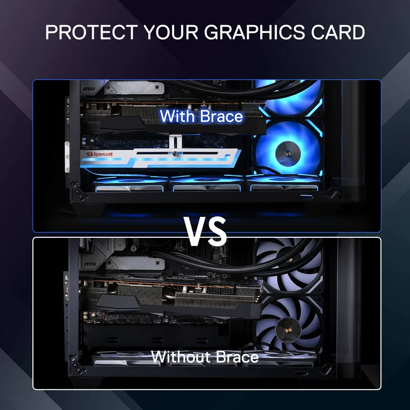 GCP03 ARGB GPU Support Bracket