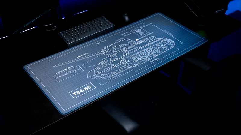 "T-34 Schematic" — Jimarkus Deskmat