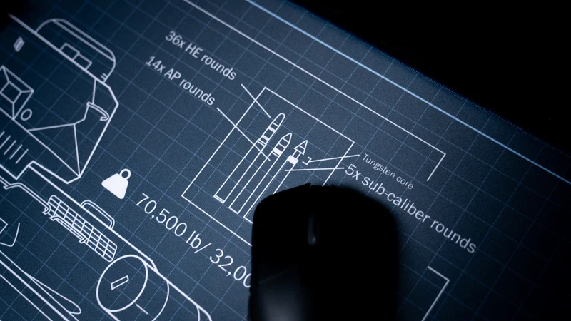"T-34 Schematic" — Jimarkus Deskmat