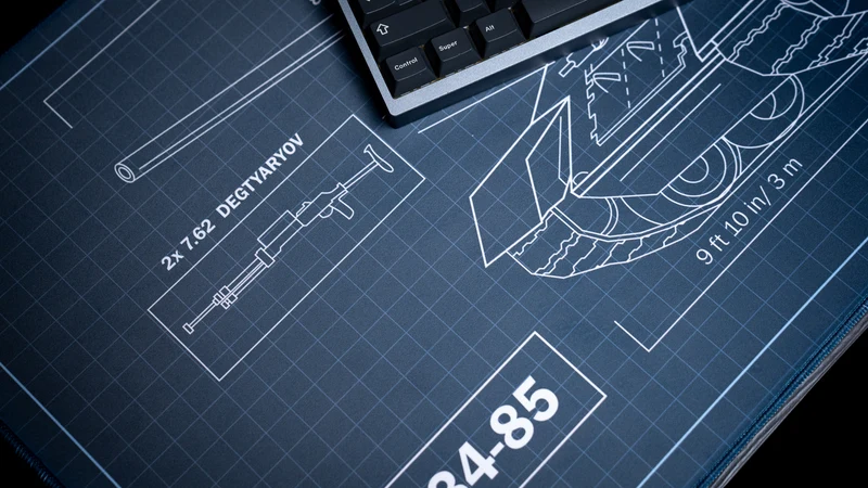 "T-34 Schematic" — Jimarkus Deskmat