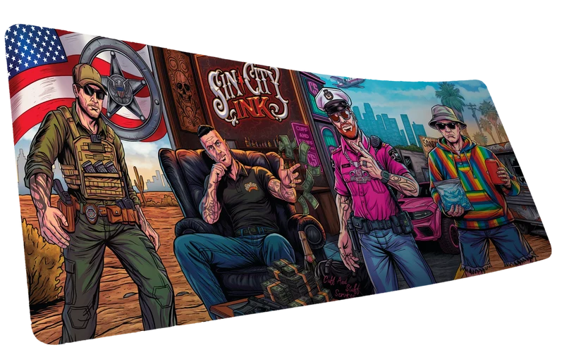"BRG Loading" — BobbyRayGray Deskmat