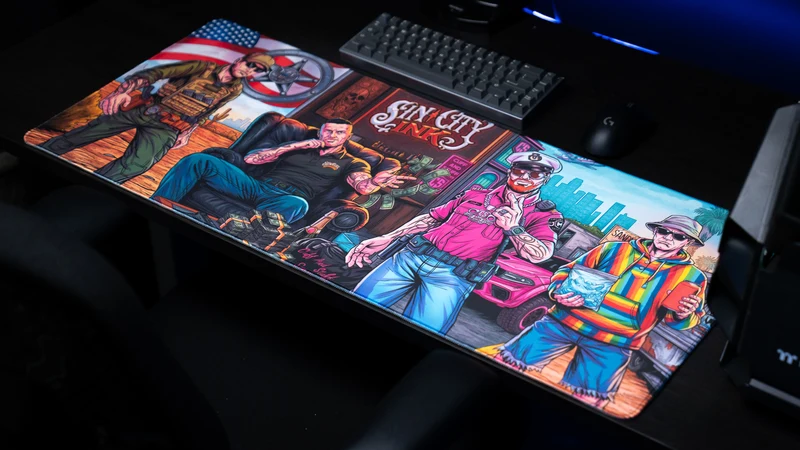 "BRG Loading" — BobbyRayGray Deskmat