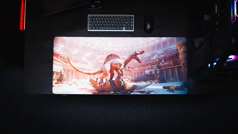"Last Carnivore Standing" — Keenling Deskmat