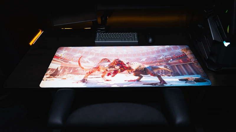 "The Spinosaurus Chompers" — Keenling Deskmat