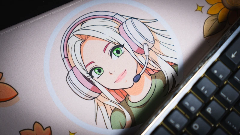 "Cozy Desk" — Autumn Deskmat