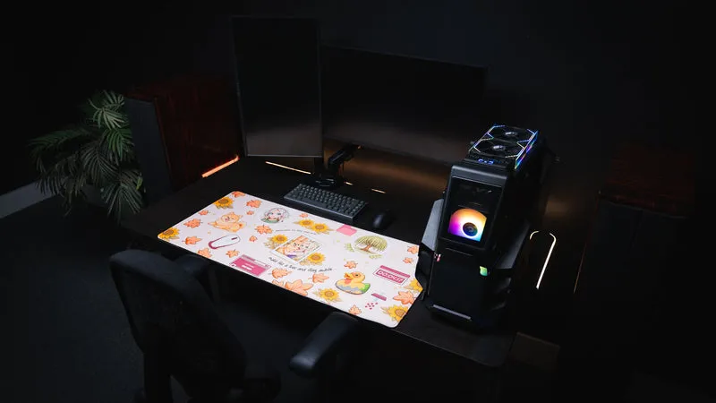 "Cozy Desk" — Autumn Deskmat