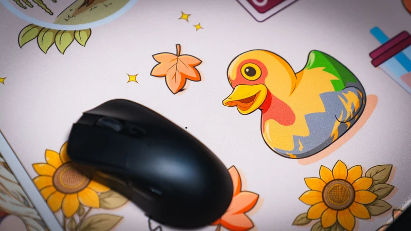 "Cozy Desk" — Autumn Deskmat