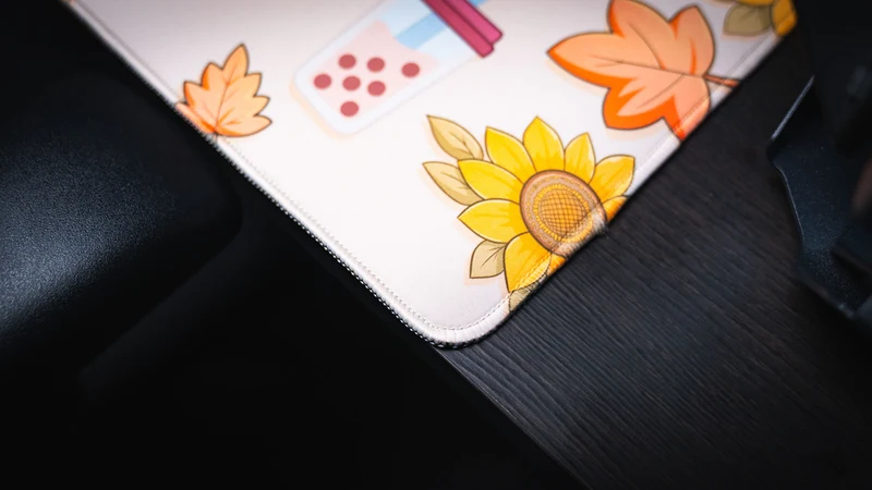 "Cozy Desk" — Autumn Deskmat