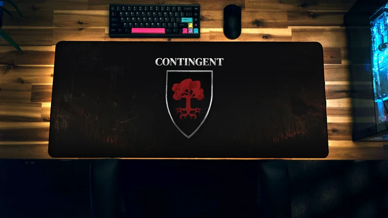 "Contingent" — Contingent Guild Deskmat