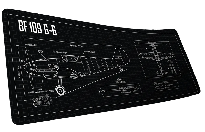 "Wings of Steel" — Bitt3rSteel Deskmat