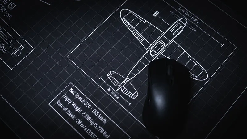 "Wings of Steel" — Bitt3rSteel Deskmat