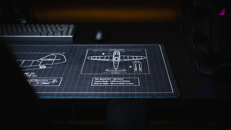 "Wings of Steel" — Bitt3rSteel Deskmat