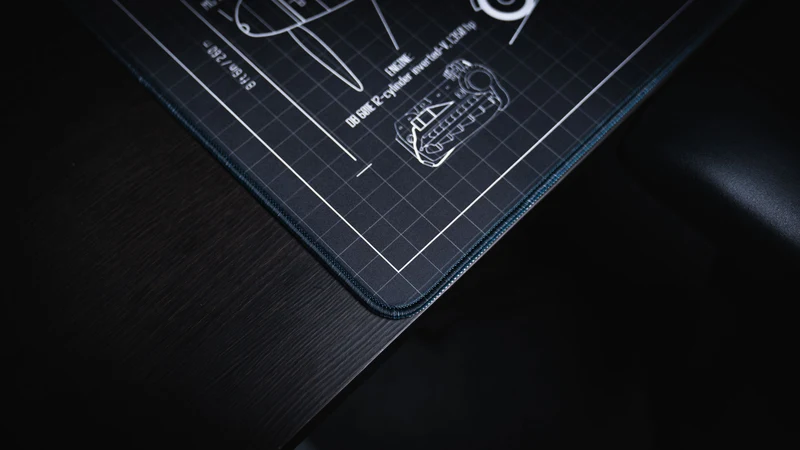 "Wings of Steel" — Bitt3rSteel Deskmat