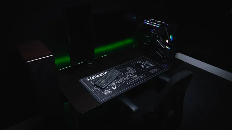 "Wings of Liberty" — Bitt3rSteel Deskmat