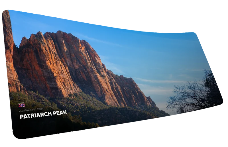 "Patriarch Peak" — America 250 Deskmat