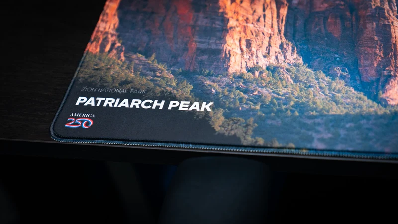 "Patriarch Peak" — America 250 Deskmat