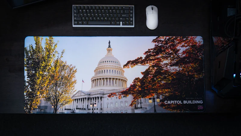 "Capitol Building" — Epic Desk Deskmat