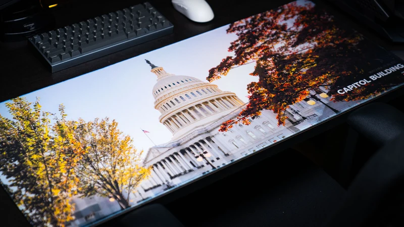 "Capitol Building" — Epic Desk Deskmat