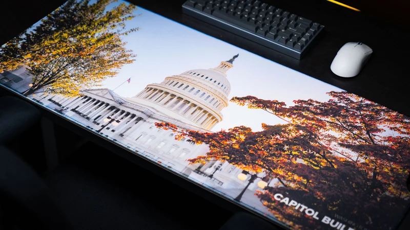 "Capitol Building" — Epic Desk Deskmat