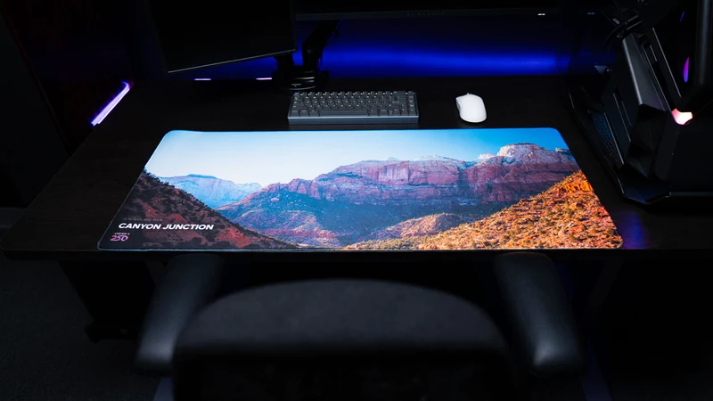 "Canyon Junction" — America 250 Deskmat