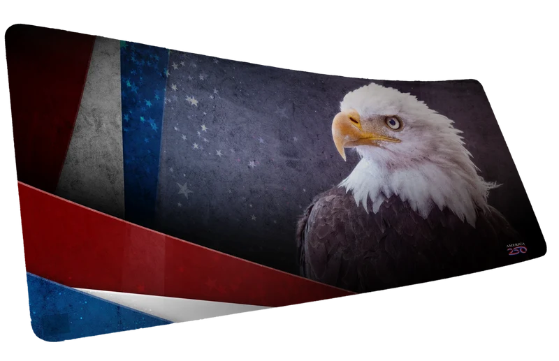 "Bald Eagle Version 1" — America 250 Deskmat