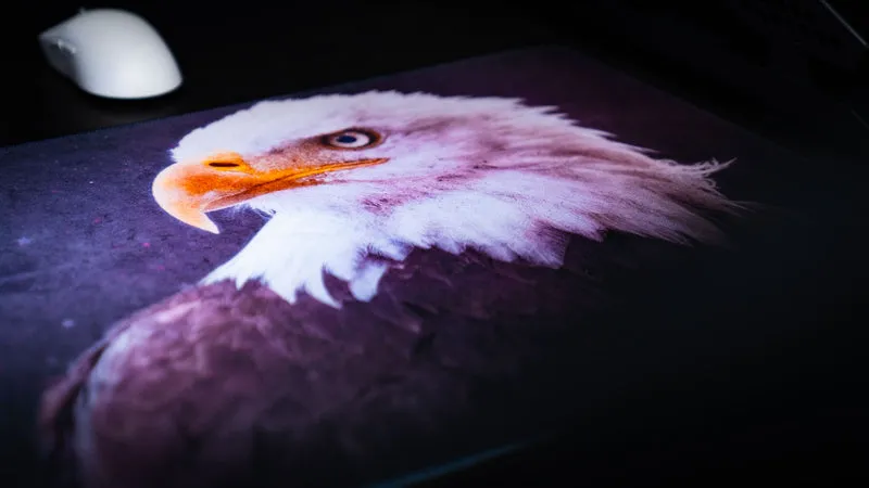 "Bald Eagle Version 1" — America 250 Deskmat