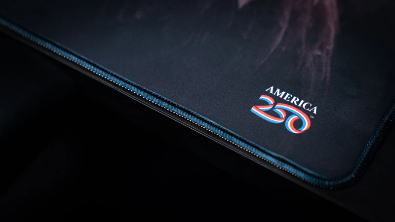 "Bald Eagle Version 1" — America 250 Deskmat