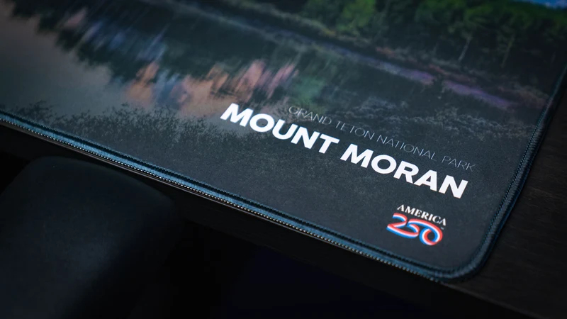 "Mount Moran" — America 250 Deskmat