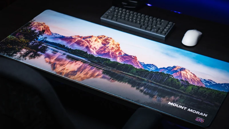 "Mount Moran" — America 250 Deskmat