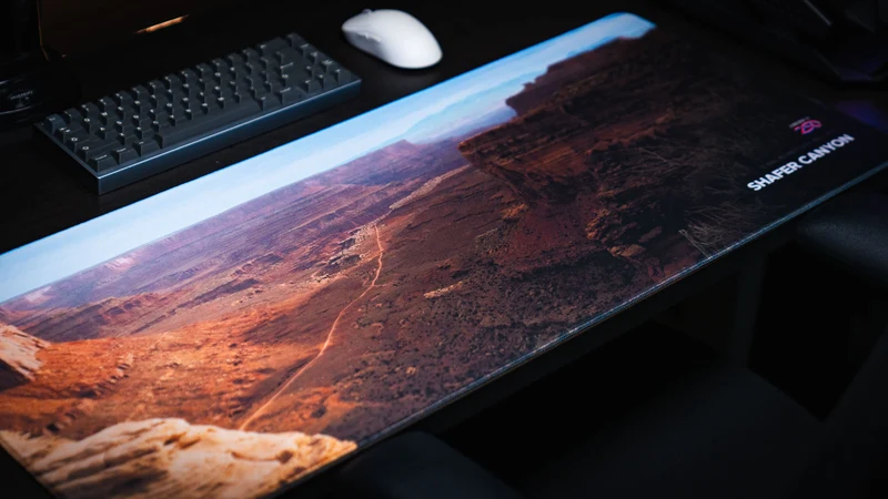 "Shafer Canyon" — America 250 Deskmat