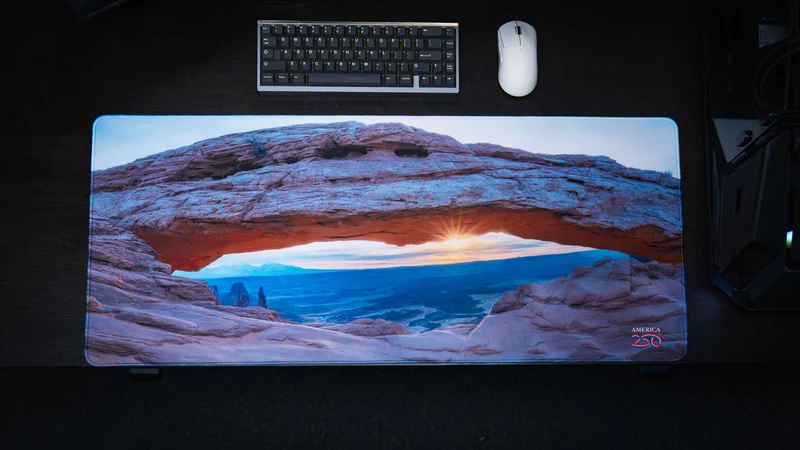 "Grand Mesa" — America 250 Deskmat