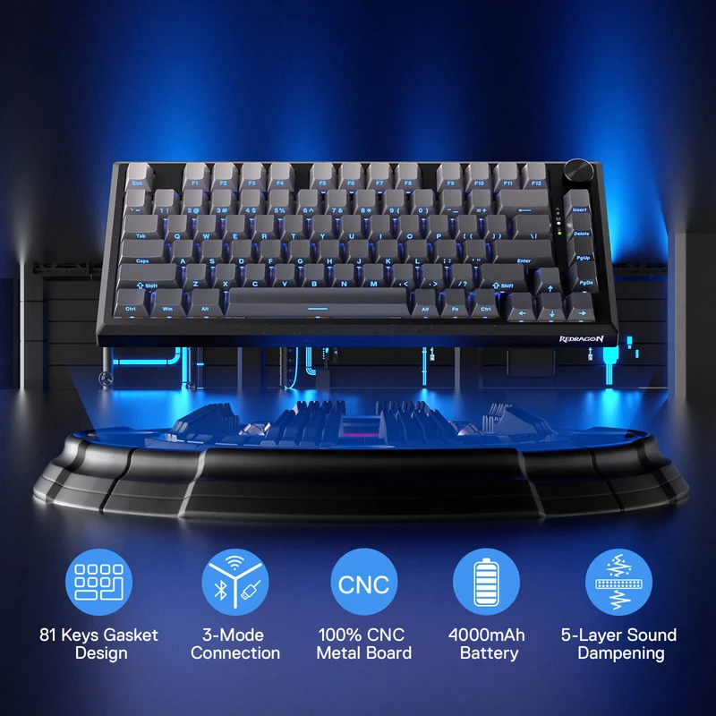 PENUMBRA K687 PRO (CNC Aluminum Gaming Keyboard)