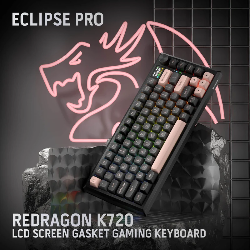 ECLIPSE K720 PRO (CNC Aluminum Gaming Keyboard)