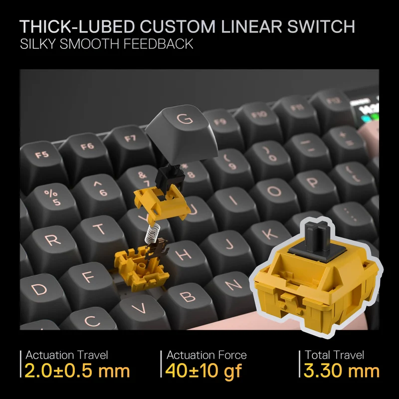 ECLIPSE K720 PRO (CNC Aluminum Gaming Keyboard)