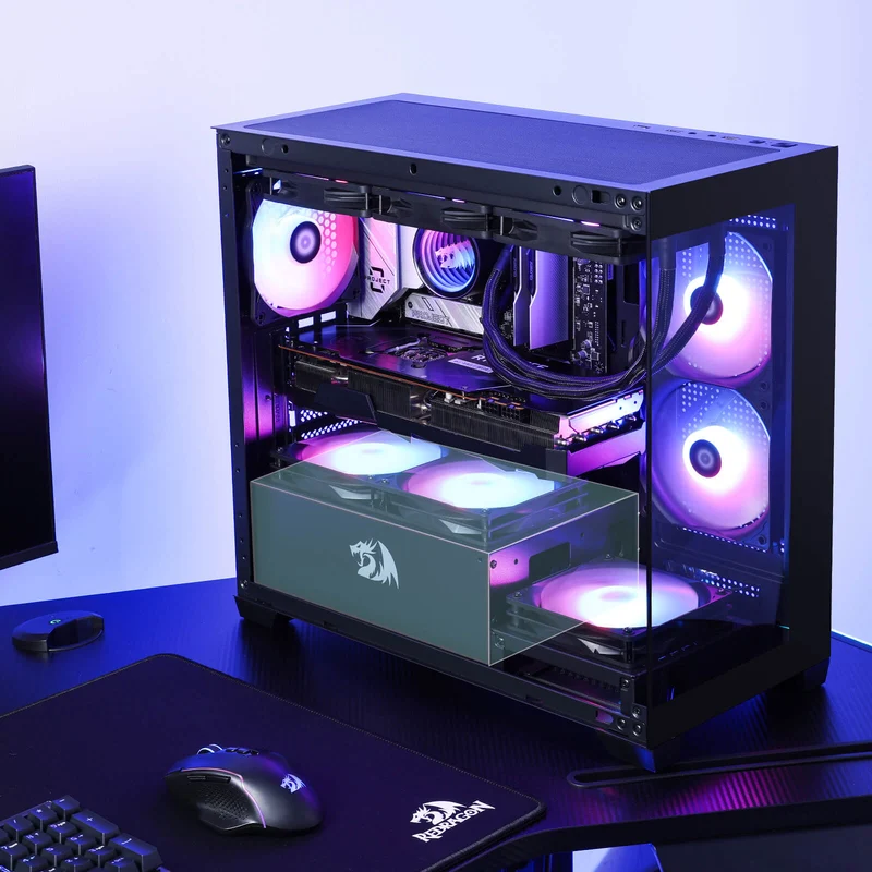 GRINDOR GC218M M-ATX Gaming PC Case
