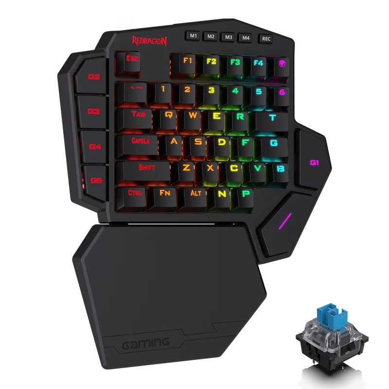 (Open-box) DITI K585 Pro Wireless One-Handed Gaming Keyboard