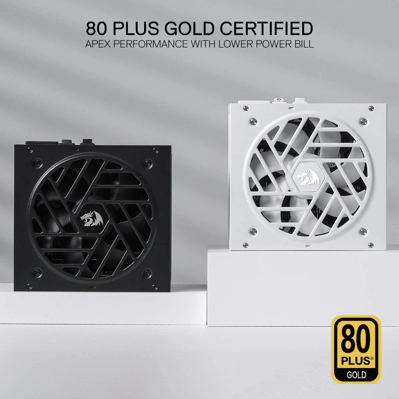 MASTER RGPS-850W 80 Plus® Gold ATX 3.1 PSU (Black & White)