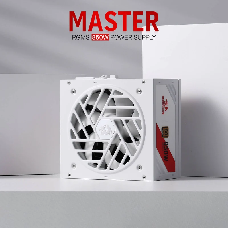 MASTER RGPS-850W 80 Plus® Gold ATX 3.1 PSU (Black & White)