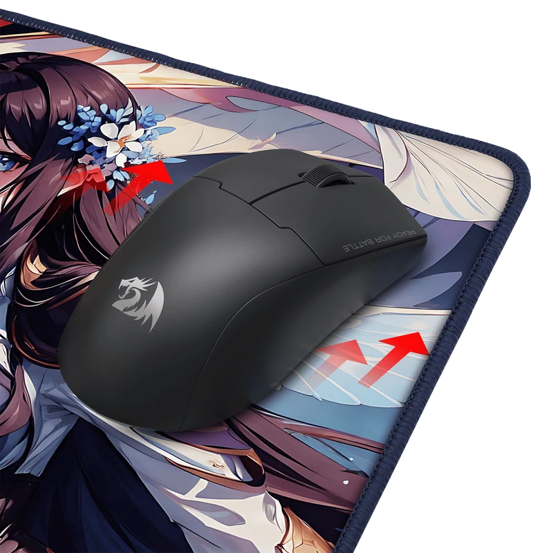 P046 Anime Blue Gaming Mouse Pad/Desk Mat