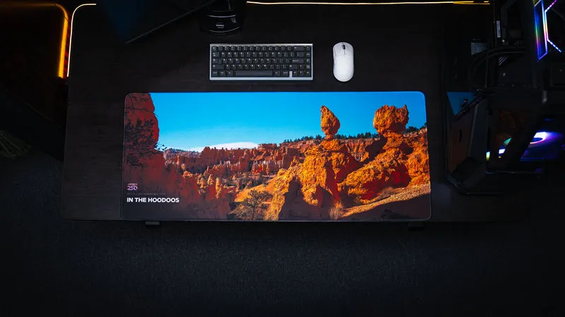 "In the Hoodoos" — America 250 Deskmat