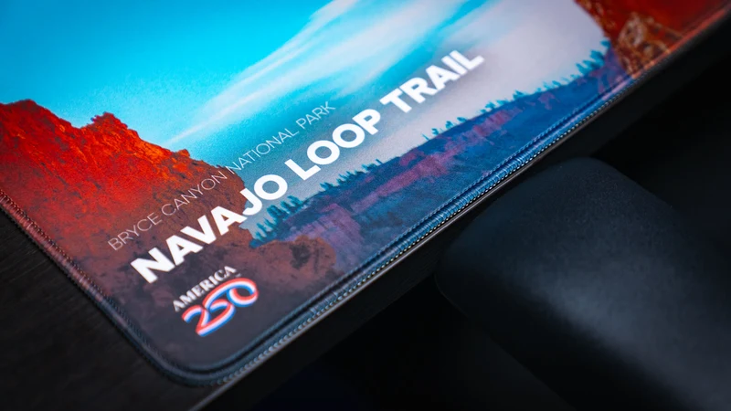 "Navajo Loop Trail" — America 250 Deskmat