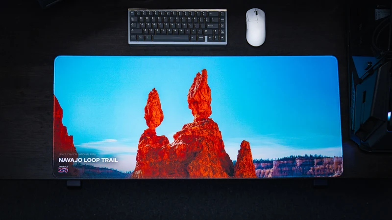 "Navajo Loop Trail" — America 250 Deskmat