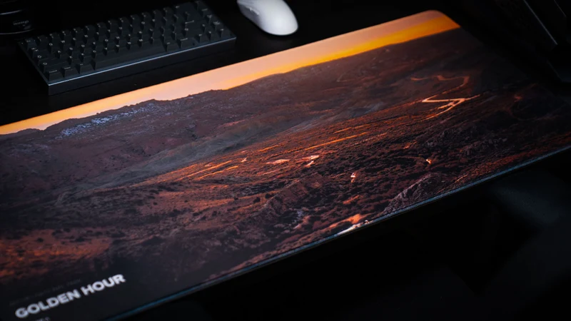"Golden Hour from Delicate Arch" — America 250 Deskmat
