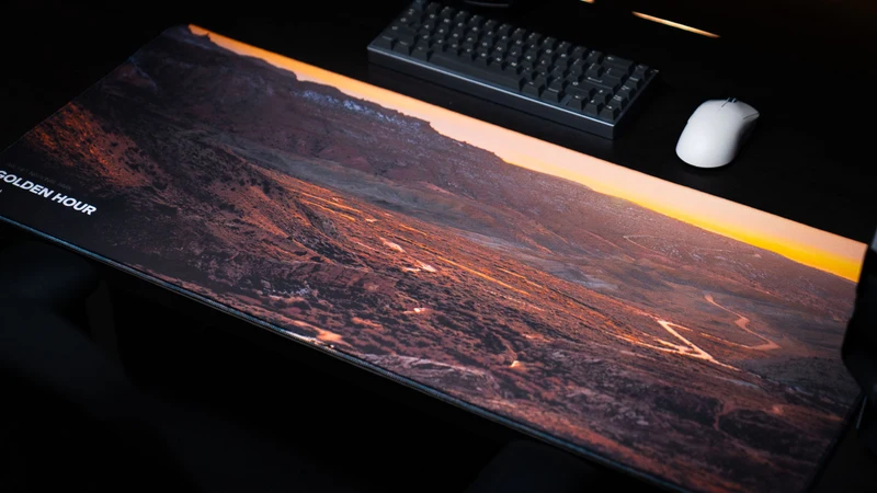 "Golden Hour from Delicate Arch" — America 250 Deskmat