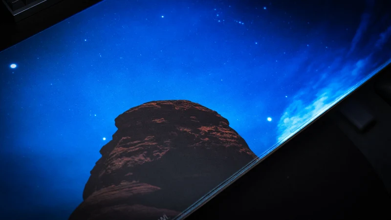 "Night Sky from the Death Bowl" — America 250 Deskmat