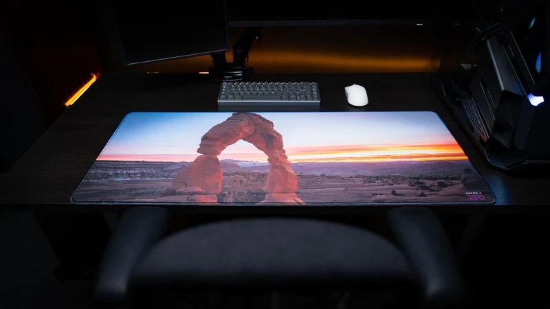 "Delicate Arch" — America 250 Deskmat
