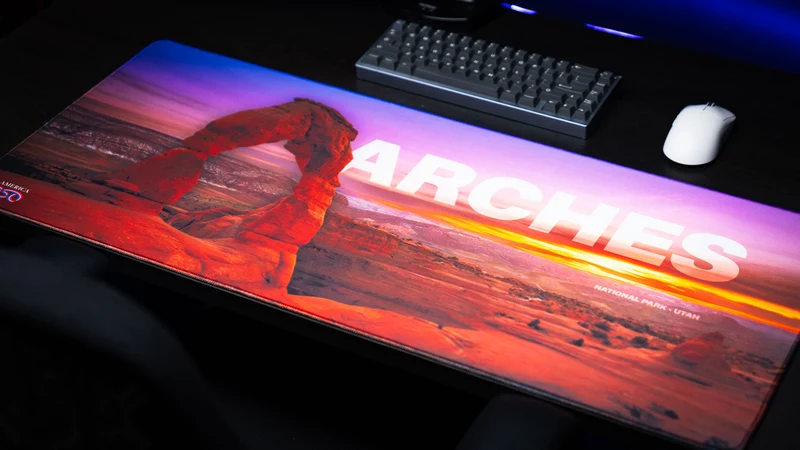 "Arches National Park" — America 250 Deskmat